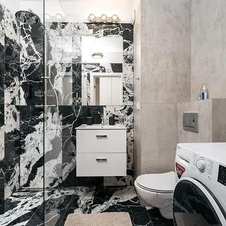 公寓 Z Klimatyzacja Obok Wyspy Slodowej - Marble Lumiere By Uniquerent 弗罗茨瓦夫