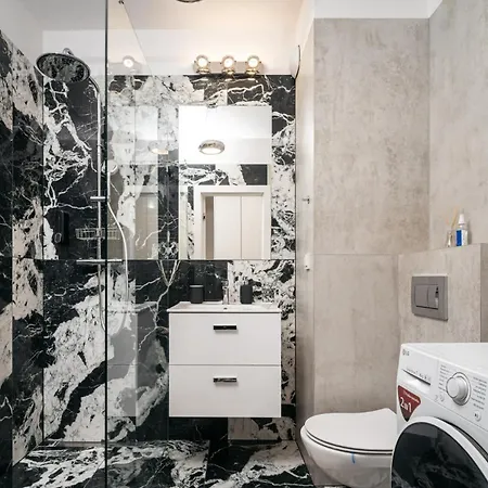 Z Klimatyzacja Nad Odra Obok Wyspy Slodowej - Marble Lumiere By Uniquerent Appartement Wrocław